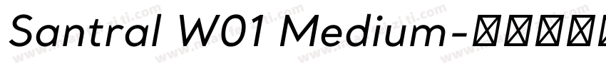 Santral W01 Medium字体转换